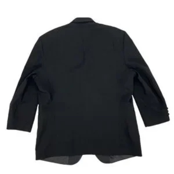 After Six Black Tuxedo Sport Coat Blazer Jacket Size 52 R Men’s - Picture 3 of 6